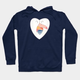 Albatross in Love Hoodie